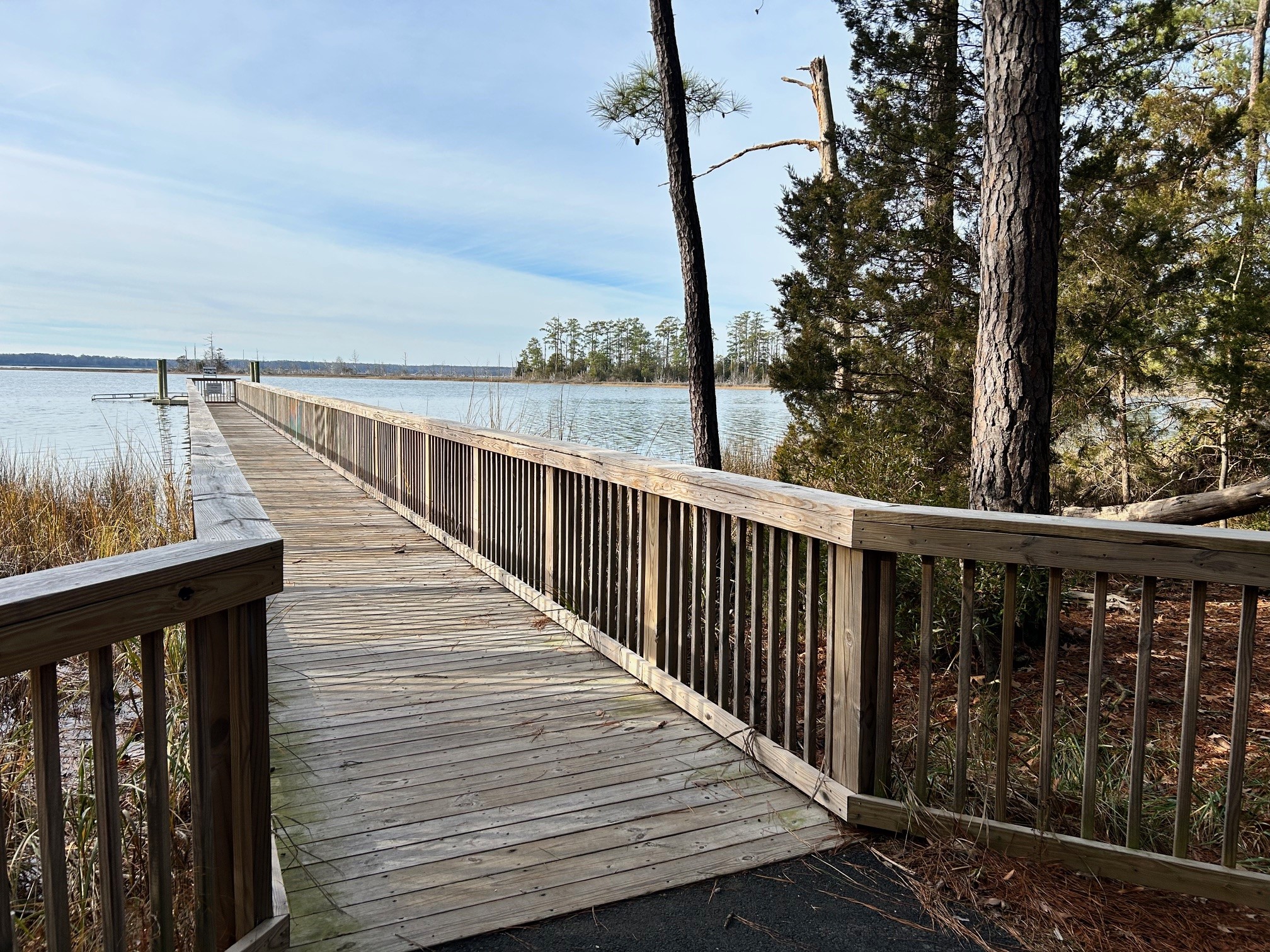 Machicomoco State Park offers a number of amenities. Credit: C. Hall.