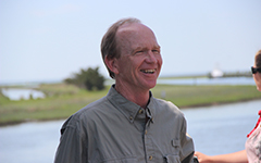 Former VIMS Eastern Shore Laboratory director, Dr. Richard Snyder