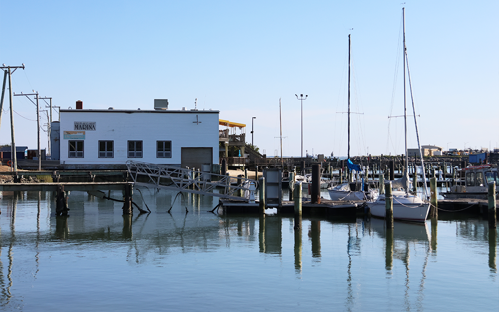 Old Point Comfort Marina has been accepted to receive funding by the BIG program. Photo by Piper Gilly.