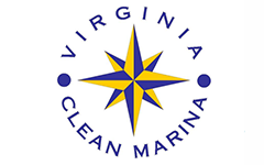 Virginia Clean Marina logo.