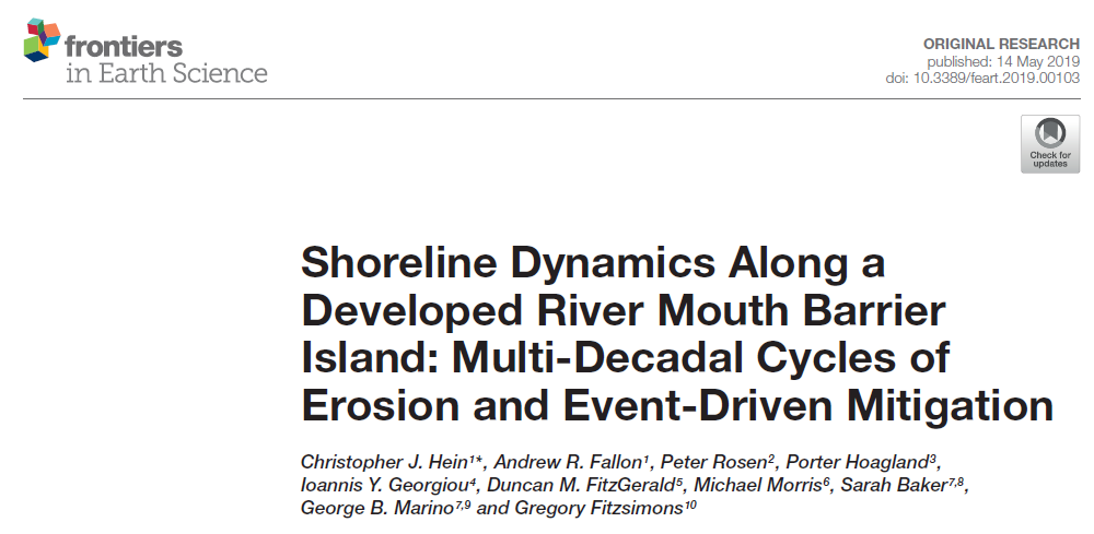 Screenshot image of Hein, et al, 2019 publication in Frontiers in Earth Science journal
