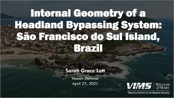 Introduction slide of Sarah Grace Lott's senior research presentation