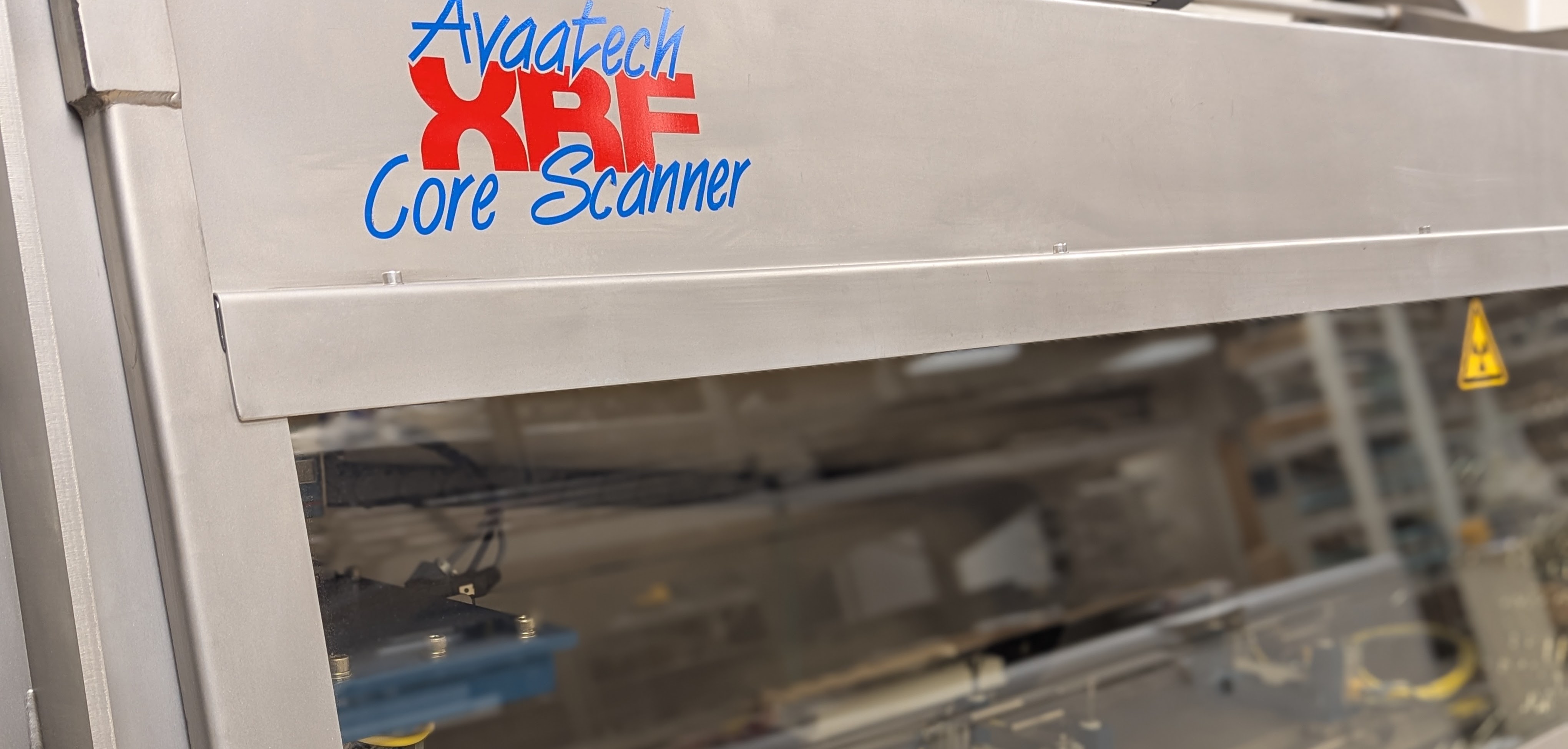 Close up photo of Avaatec XRF Core Scanner